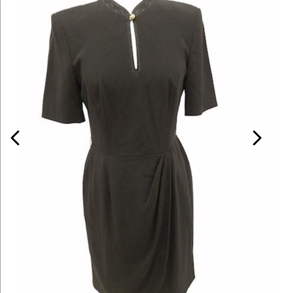 Escada black dress size 36